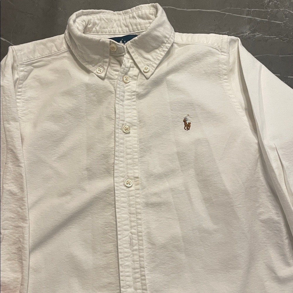 Ralph Lauren Classic White Oxford Shirt